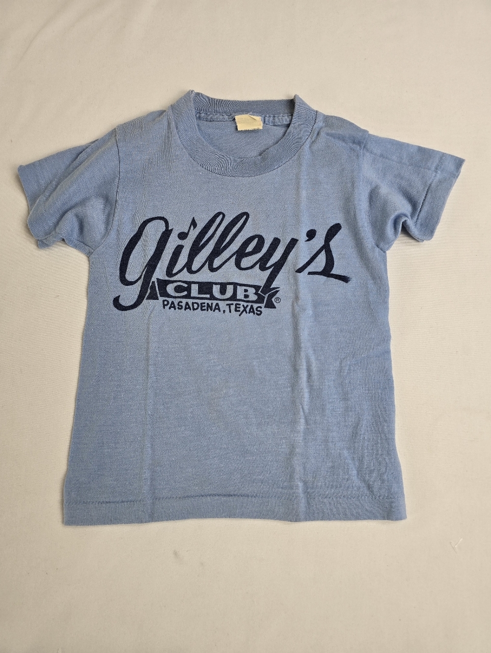 Vintage 80's Gilley's Club Pasadena TX Junior Screen Stars Size 5-6 Night Hall